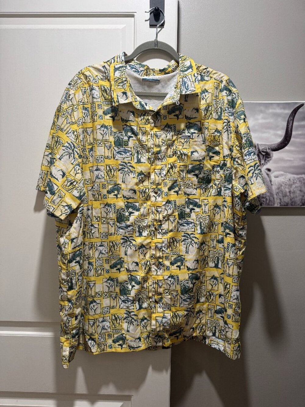 Columbia PFG button down shirt. XXL